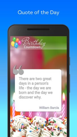 Birthday Countdown для Android — скриншот 3