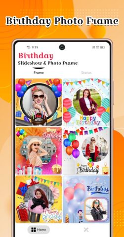 Birthday Song Video Maker для Android — скриншот 1