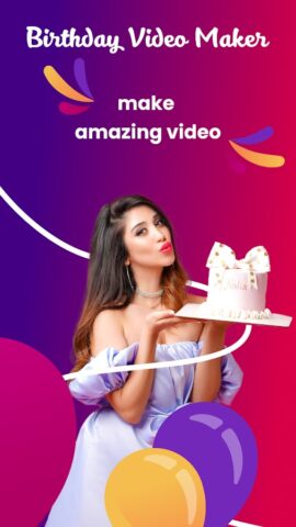 Birthday Video Maker 2026 для Android — скриншот 5