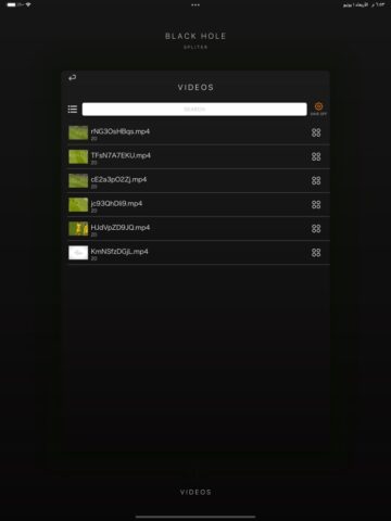 Blackhole Spliter для iOS — скриншот 2