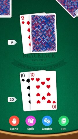 Blackjack для Android — скриншот 4