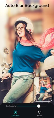 размытие фото — редактор фона для iOS — скриншот 1