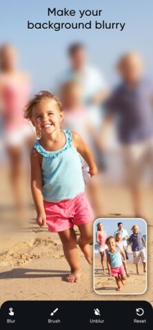 размытие фото — редактор фона для iOS — скриншот 2