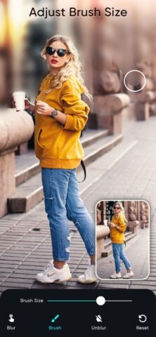 размытие фото — редактор фона для iOS — скриншот 4