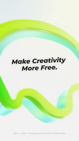 Blurrr-Capcut pro video editor для Android — скриншот 1