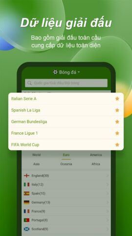 Bongdalu: Tỷ số Bóng đá Live для Android — скриншот 4