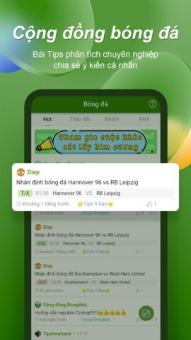 Bongdalu: Tỷ số Bóng đá Live для Android — скриншот 5