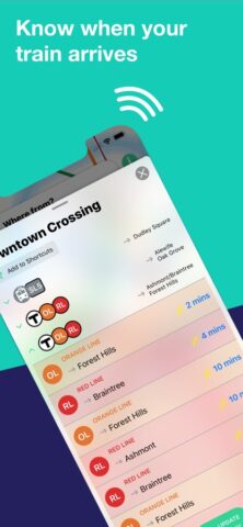 Boston T Subway Map & Routing для iOS — скриншот 4