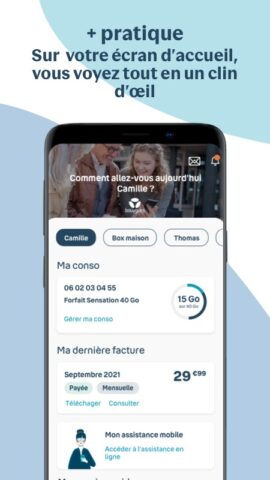 Bouygues Telecom для Android — скриншот 3