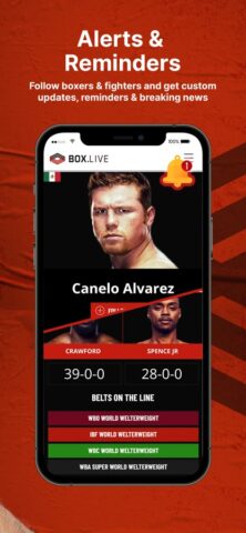 Box.Live — Boxing Schedule для iOS — скриншот 4