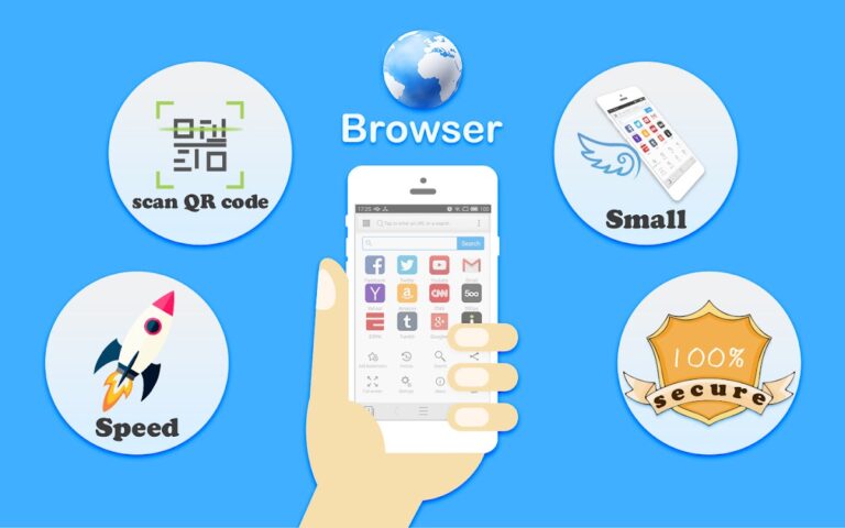 Quick Browser для Android — скриншот 1