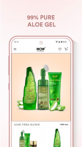 Buywow Online Beauty Shopping для Android — скриншот 2