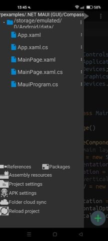 C# Shell .NET IDE для Android — скриншот 5