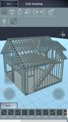 чертеж САПР | 3D-инструмент для Android — скриншот 2