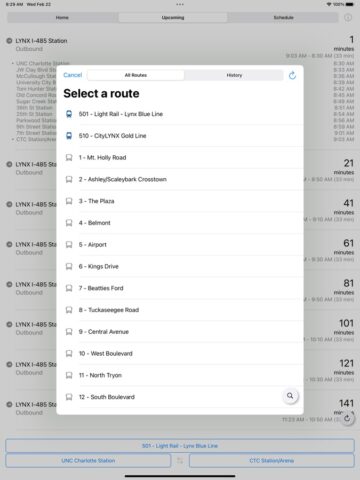 CATS Schedule для iOS — скриншот 4