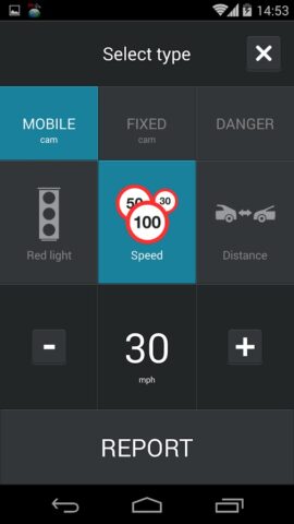 CamSam — Speed Camera Alerts для Android — скриншот 4