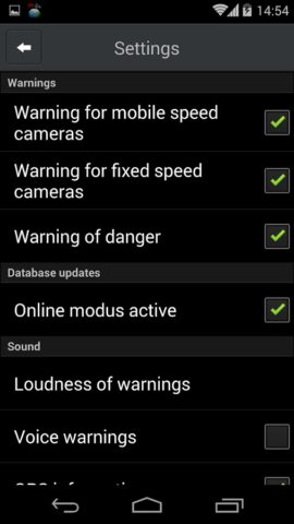 CamSam — Speed Camera Alerts для Android — скриншот 5