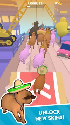 Capybara Rush для Android — скриншот 3