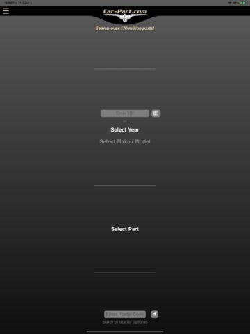Car-Part.com Auto Parts Market для iOS — скриншот 1