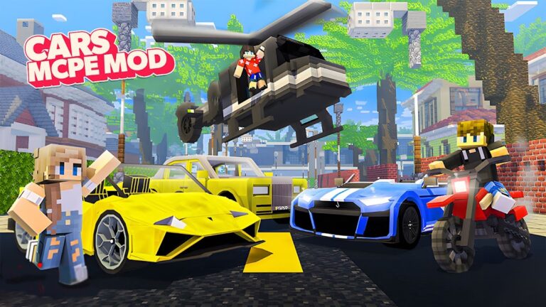 Cars Mod Vehicle for Minecraft для Android — скриншот 1