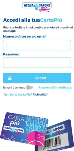 CartaPiù Acqua&Sapone для Android — скриншот 1