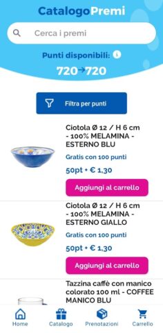 CartaPiù Acqua&Sapone для Android — скриншот 3