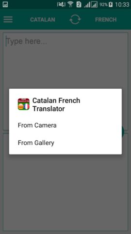 Catalan French Translator для Android — скриншот 3