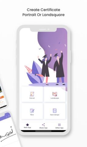 Certificate Maker — Editor для Android — скриншот 2