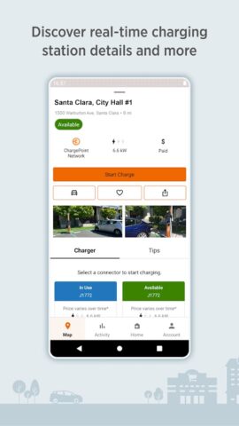 ChargePoint для Android — скриншот 2