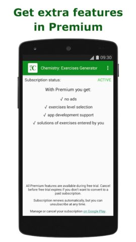 Химия: Генератор задач для Android — скриншот 5