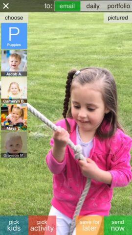 Childcare by Tadpoles для Android — скриншот 4