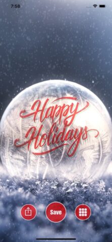 Christmas Live Wallpapers для iOS — скриншот 2