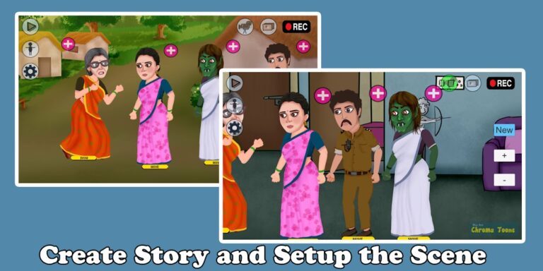 Chroma Toons — Make Animation для Android — скриншот 3