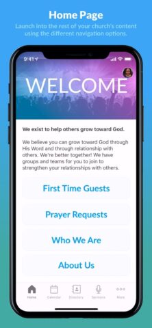 Church Center App для iOS — скриншот 1