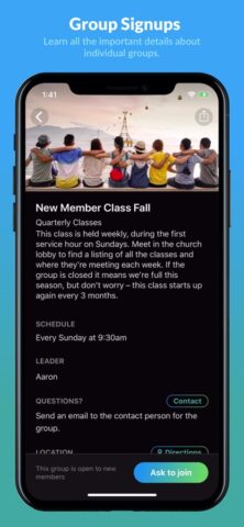 Church Center App для iOS — скриншот 5