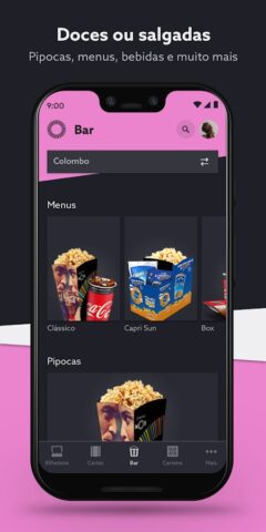 Cinemas NOS для Android — скриншот 3