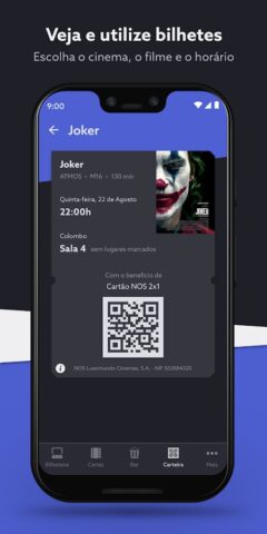 Cinemas NOS для Android — скриншот 5