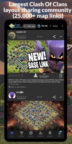 Clash Base Pedia (with links) для Android — скриншот 1
