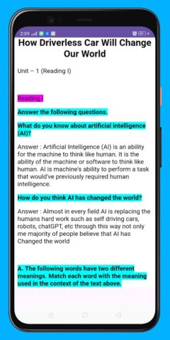 Class 10 English Guide 2082 для Android — скриншот 3