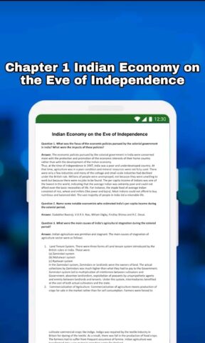 Class 11 Economics Solution для Android — скриншот 3