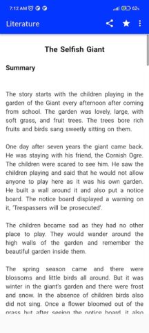 Class 11 English Guide для Android — скриншот 5