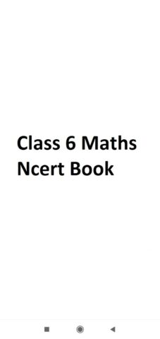 Class 6 Maths NCERT Book для Android — скриншот 3