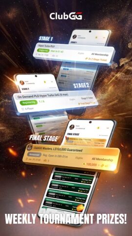 ClubGG Poker для Android — скриншот 1