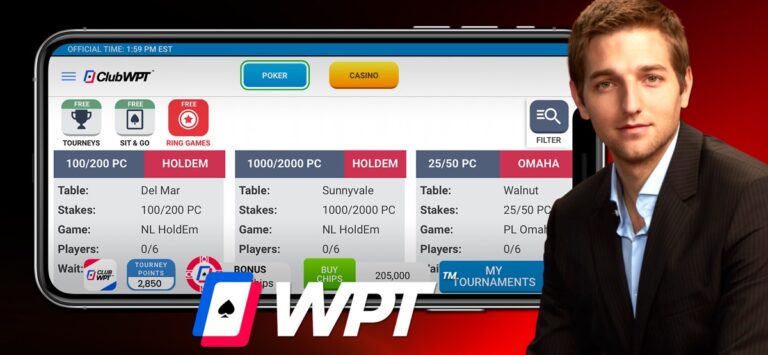 ClubWPT: Poker, Casino для iOS — скриншот 3