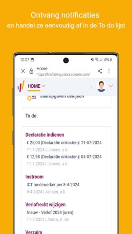 Cobra HRM & Salaris для Android — скриншот 3