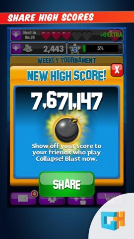 Collapse! Blast: Match 3 для Android — скриншот 1