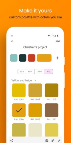Color Harmony для Android — скриншот 5