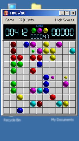 Шарики линии 98 — Колор Лайнс для Android — скриншот 4