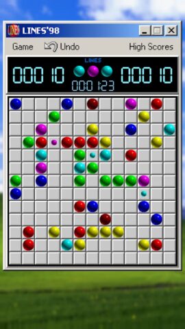 Шарики линии 98 — Колор Лайнс для Android — скриншот 5