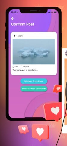 Comment Picker For Instagram для iOS — скриншот 2